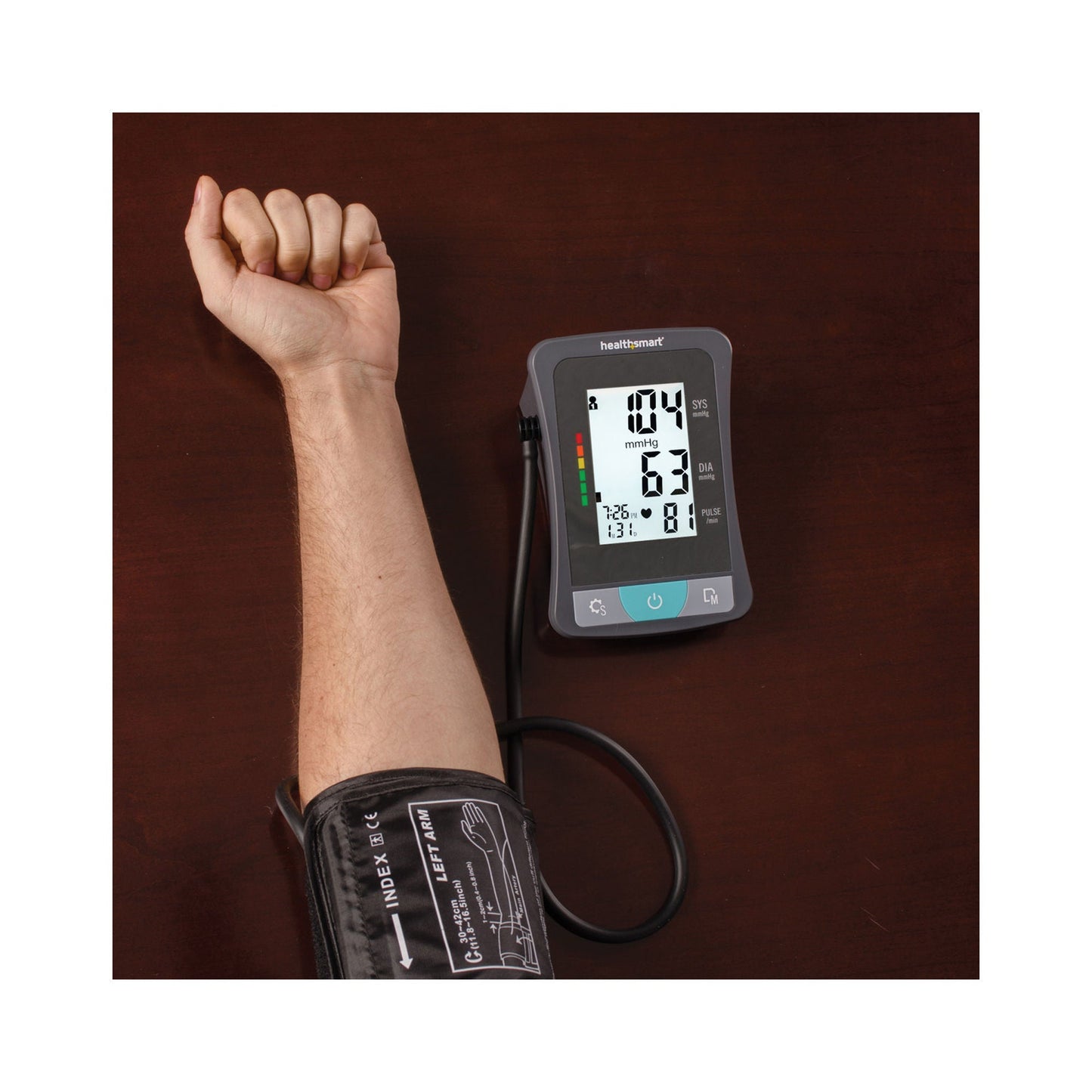 Mabis® Digital Blood Pressure Monitoring Unit, Large, Black