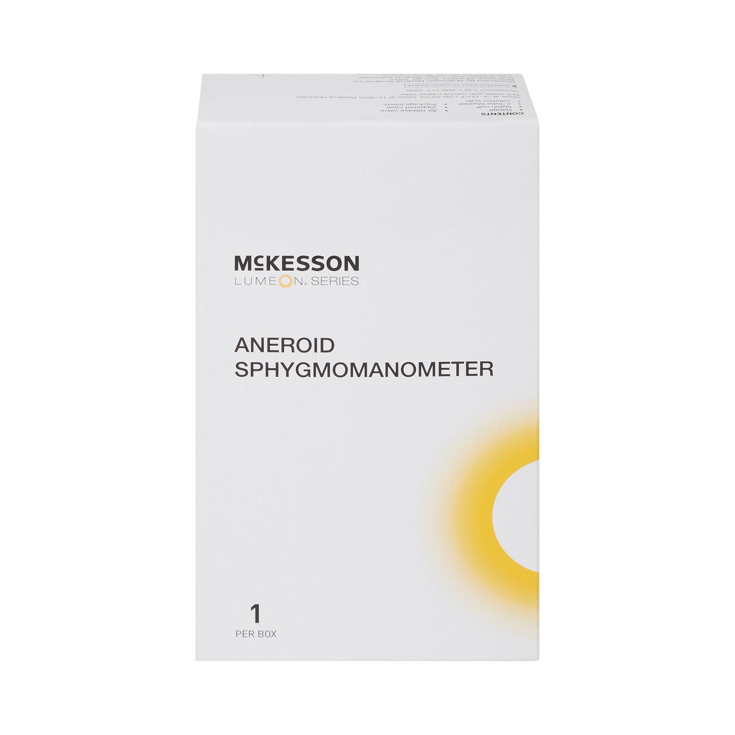 McKesson Deluxe Aneroid Sphygmomanometer with Adult Cuff, 2-Tube, Pocket Size