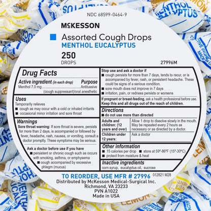 MooreBrand® Assorted Flavors Cold and Cough Drops