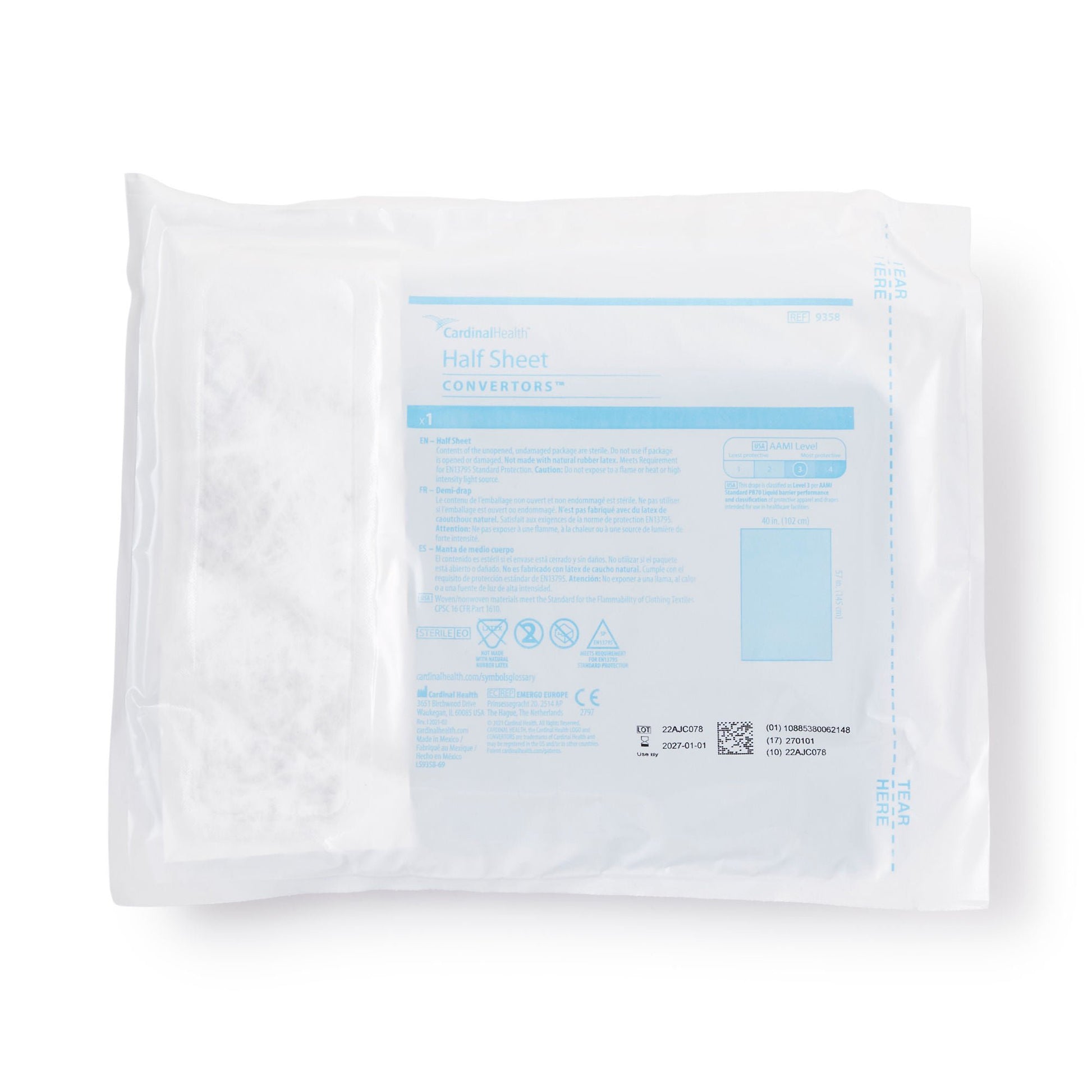 Cardinal Health™ Sterile Half General Purpose Drape