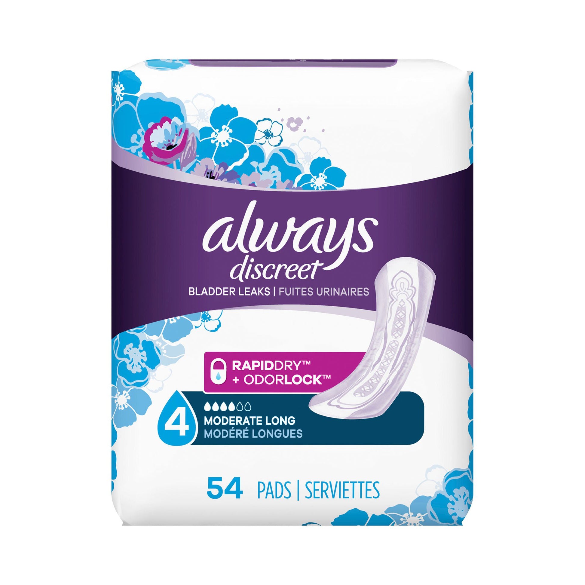 Always® Discreet Bladder Control Pad