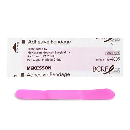 McKesson Pink Adhesive Strip