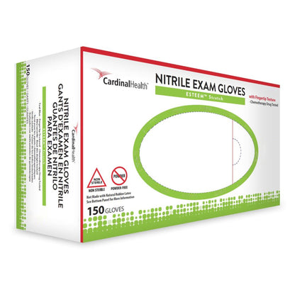 ESTEEM™ Stretch Nitrile Exam Gloves, Teal - view 5