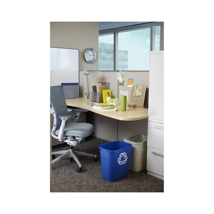 Rubbermaid Recycling Container, Rectangular