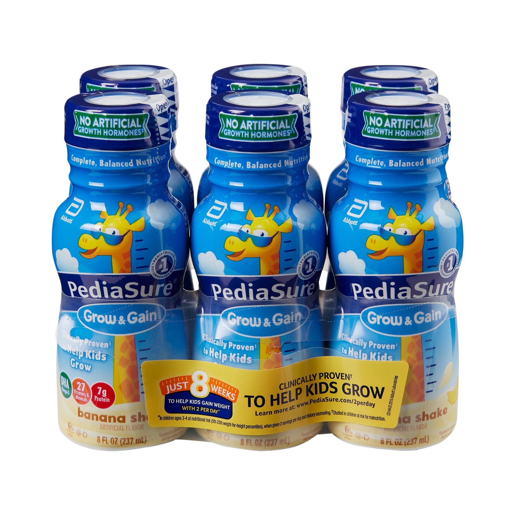 PediaSure® Grow & Gain Banana Shake, bottle