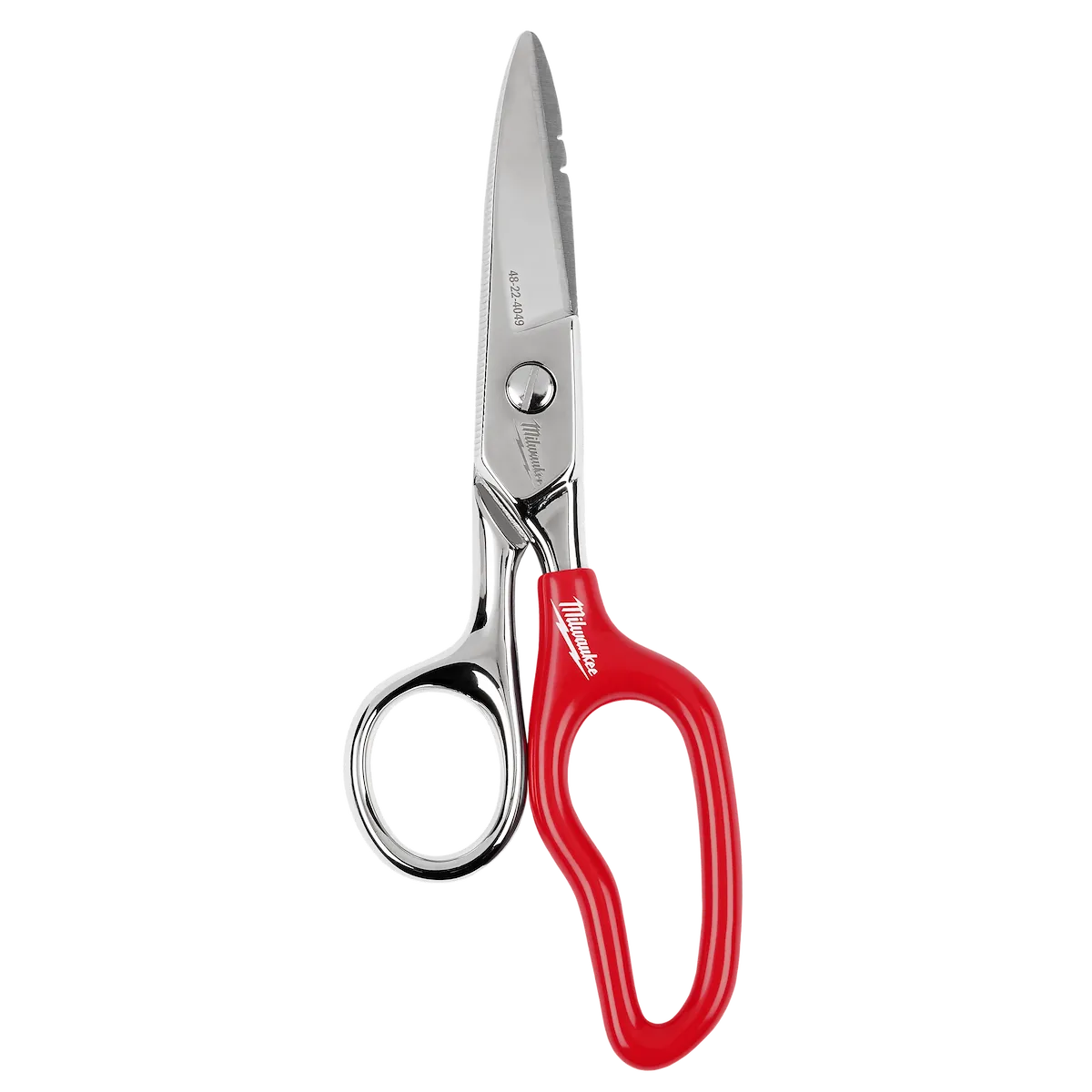 Milwaukee Electrician Scissors with Extended Handle 48-22-4049 | 1.875 in Blade Length