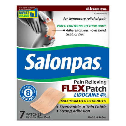 Salonpas® Lidocaine Topical Pain Relief Patch