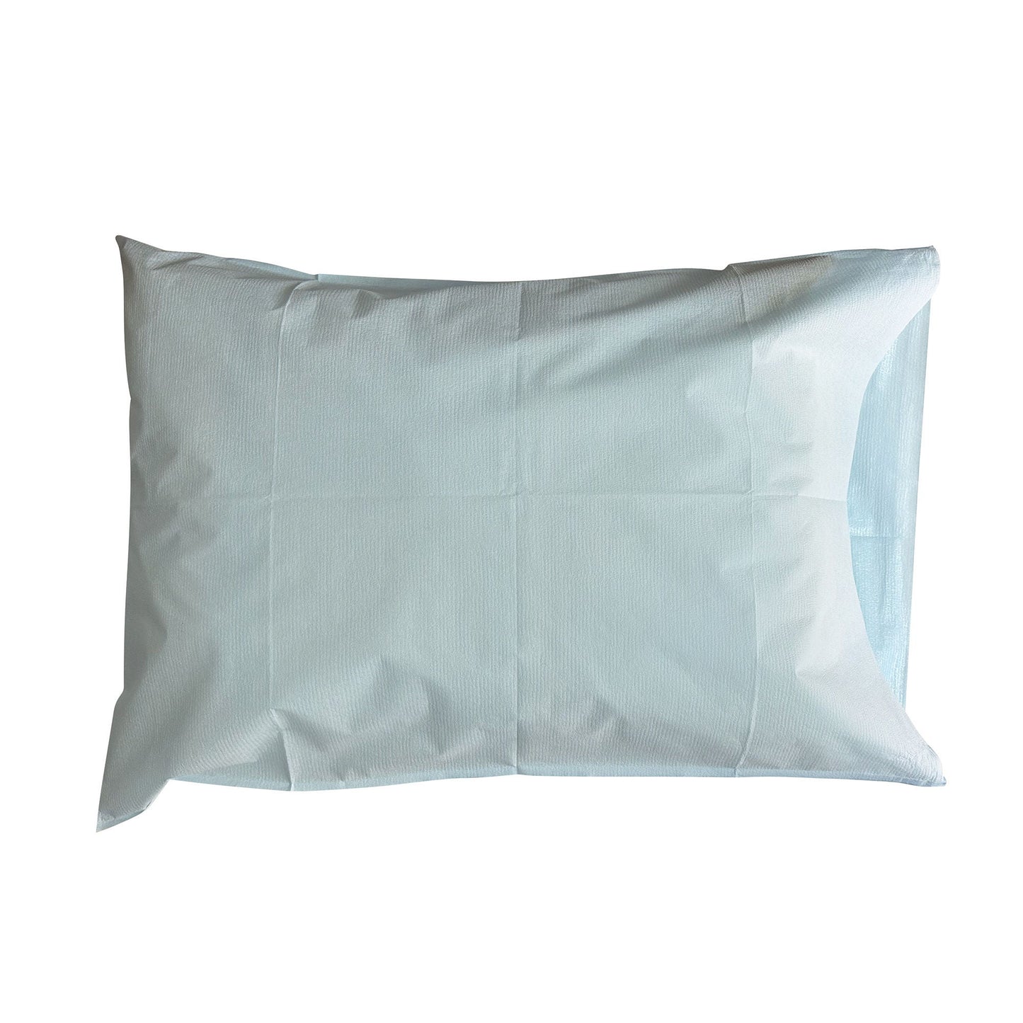McKesson Pillowcase, Disposable, Standard, Blue, Tissue/Poly