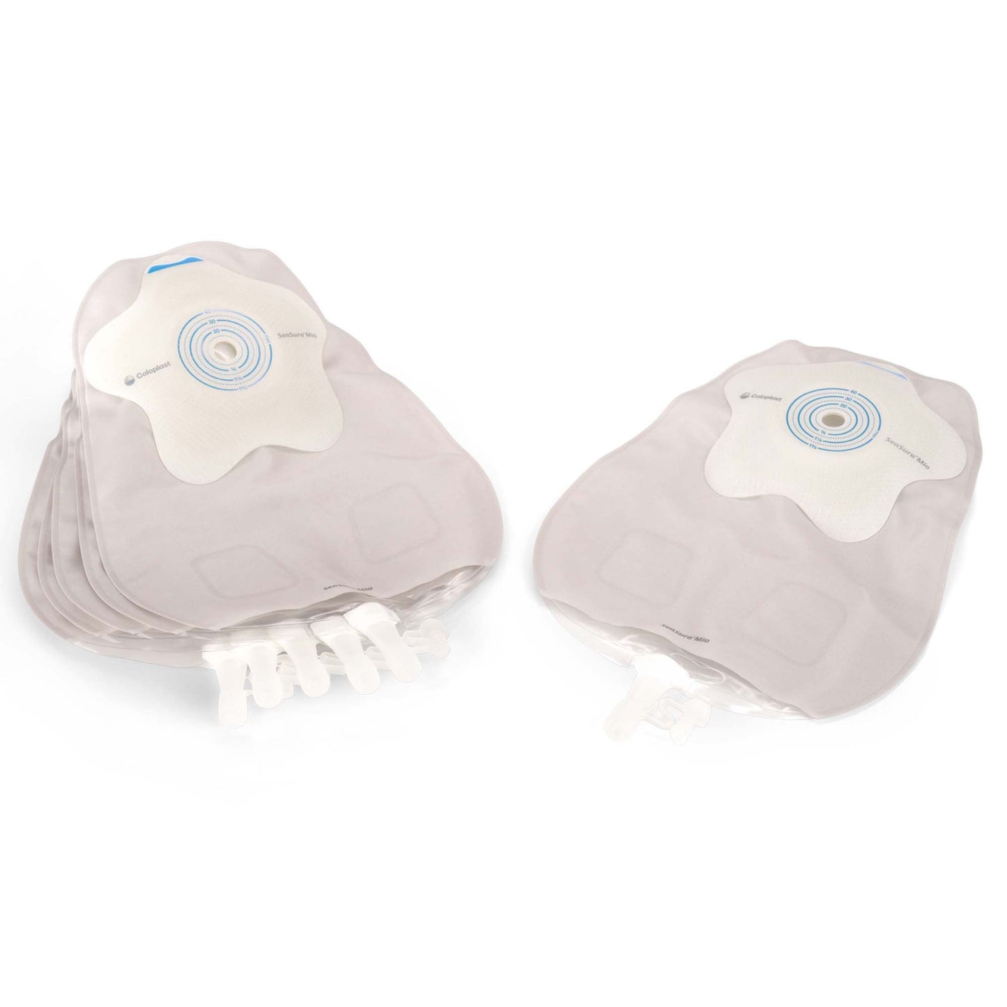 SenSura® Mio Convex Flip 1-Piece Opaque Urostomy Pouch, Stomas