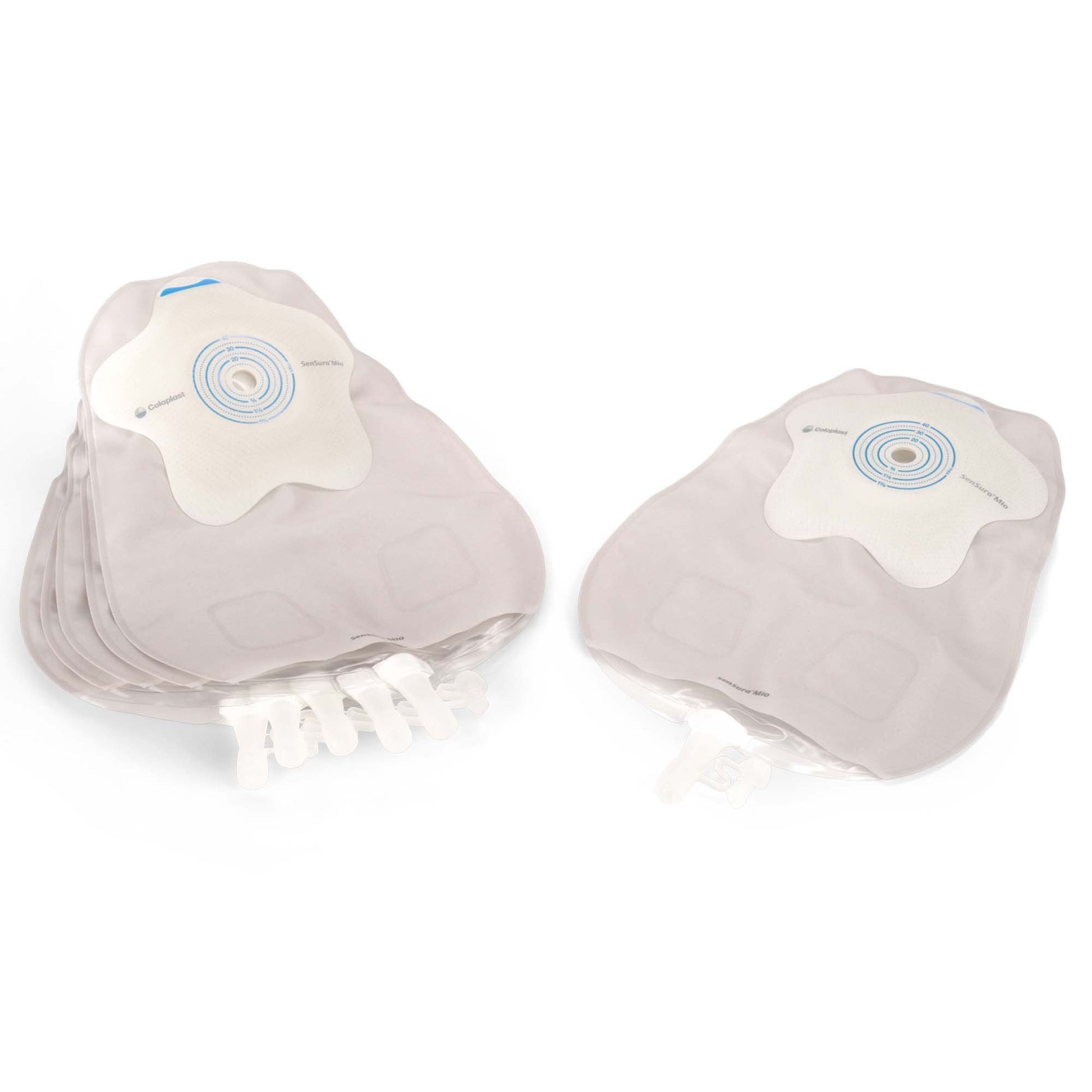 SenSura® Mio Convex Flip 1-Piece Opaque Urostomy Pouch, Stomas