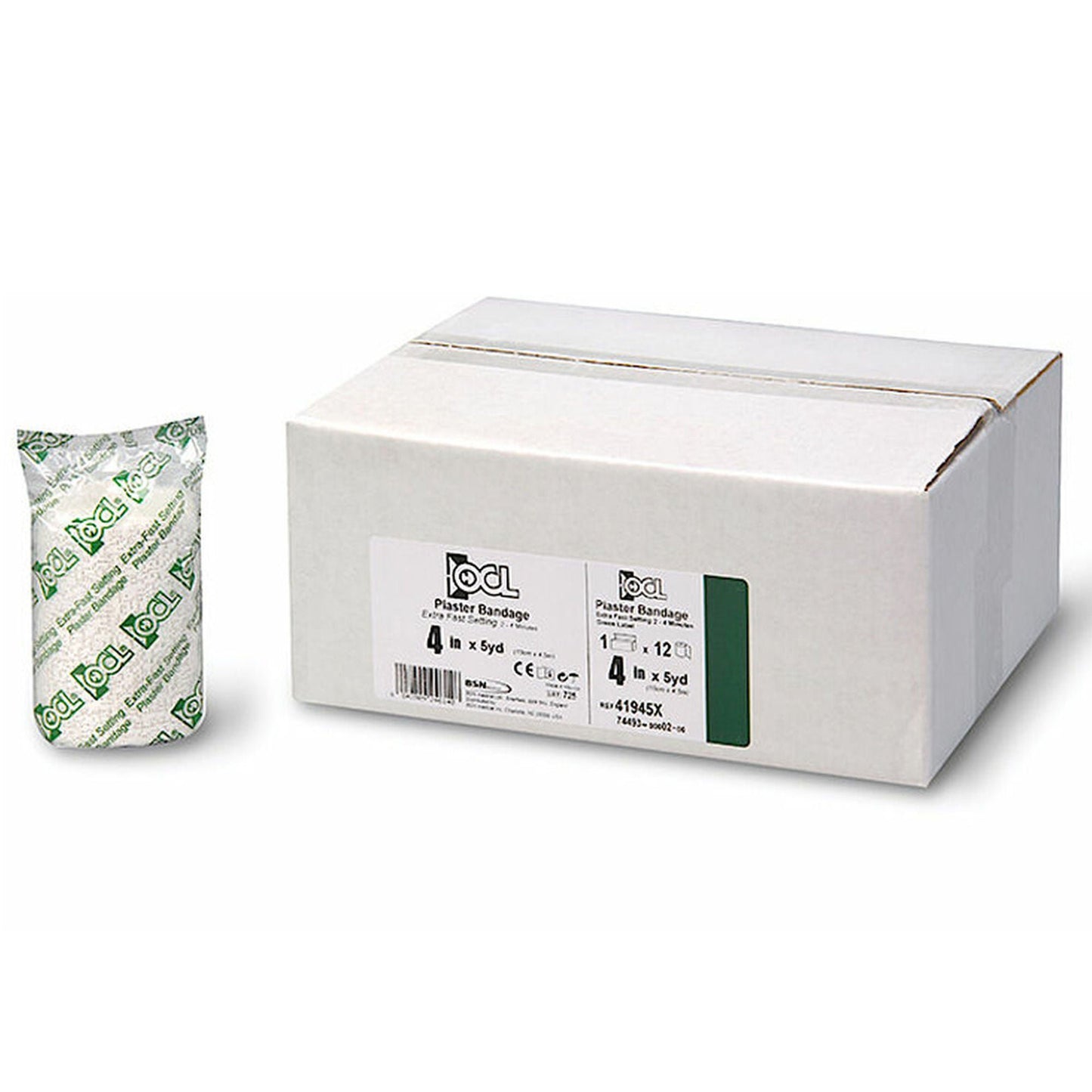 OCL Green Label Plaster Bandage Plaster of Paris White