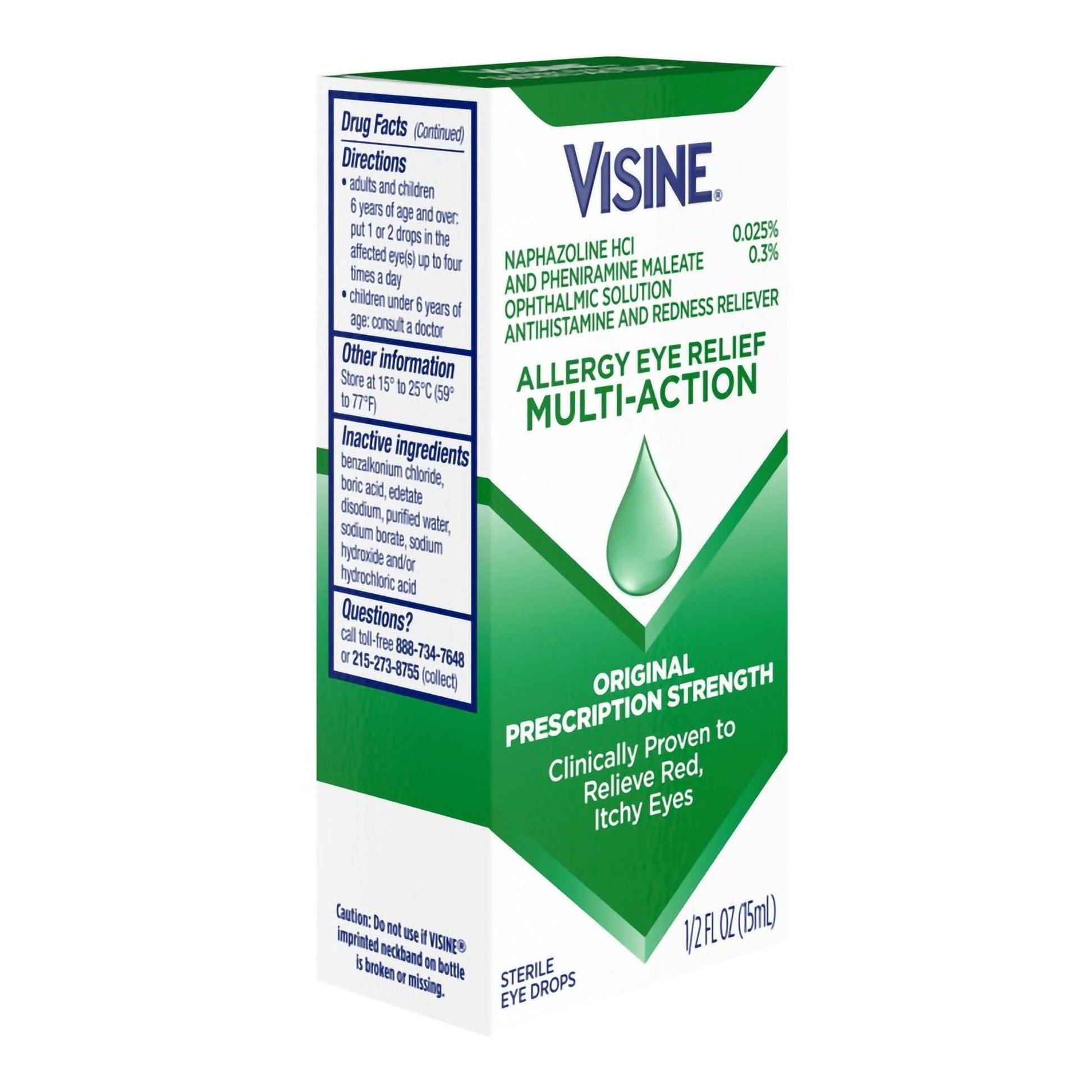 Visine Allergy Eye Relief Multi-Action Drops