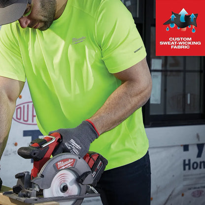 Milwaukee WORKSKIN Lightweight Performance Shirt - Short Sleeve 414