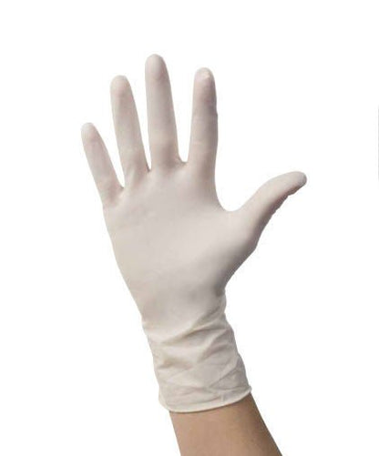 Positive Touch® Latex Exam Gloves, Ivory - view 6