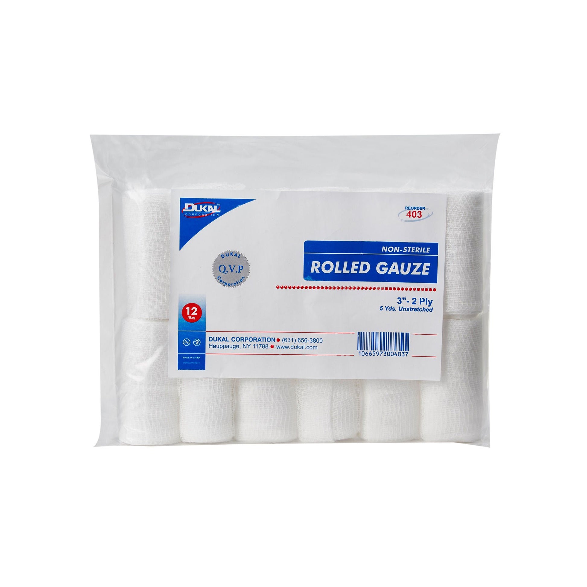Dukal™ Conforming Bandage, Two-Ply