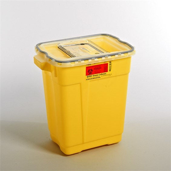 BD™ Chemotherapy Sharps Container, 9 Gallon