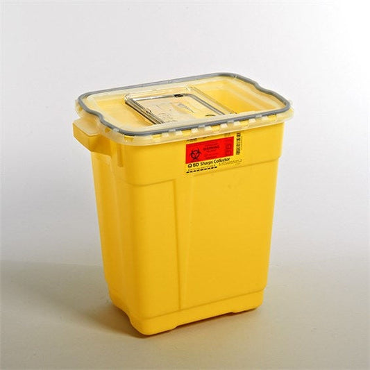 BD™ Chemotherapy Sharps Container, 9 Gallon