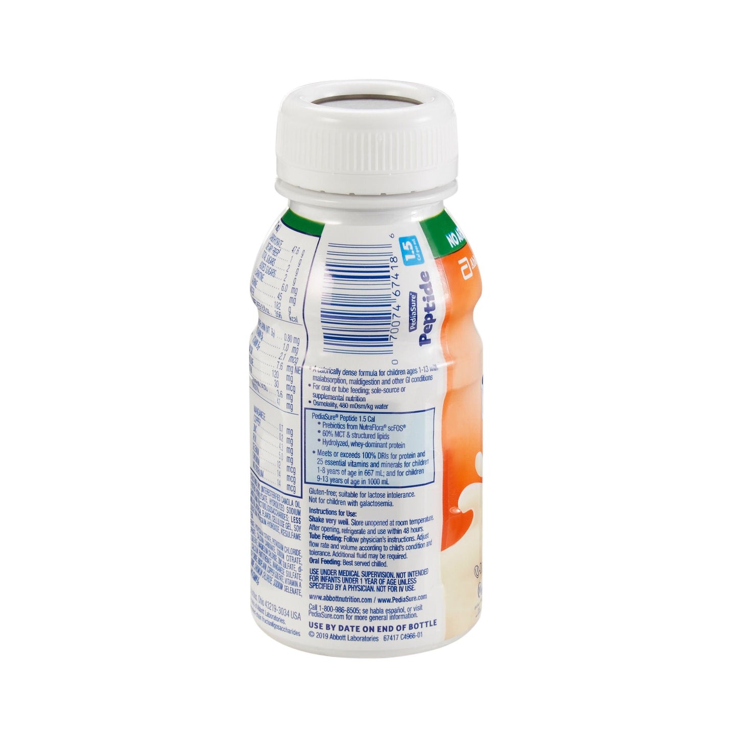PediaSure® Peptide 1.5 Cal Peptide-Based Nutrition, Vanilla, Bottle
