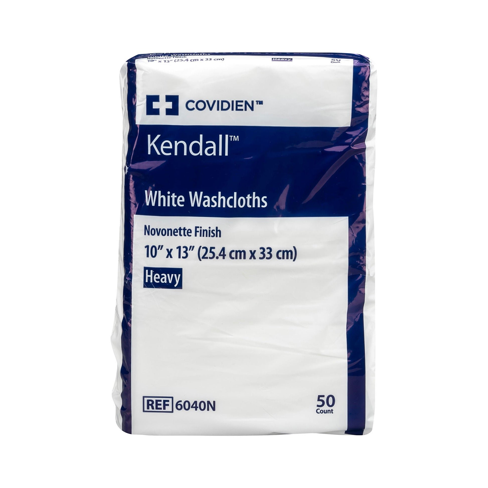 Kendall™ White Washcloth