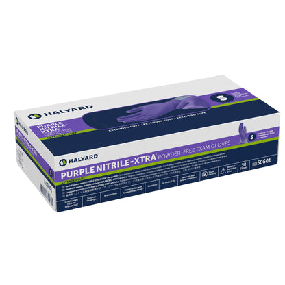 Purple Nitrile-Xtra™ Nitrile Exam Gloves, Purple - view 6