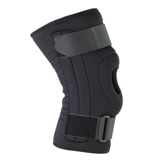 Ossur FormFit Knee Support with Stabilized Patella D-Ring / Hook and Loop Strap Closure 14-1/2 to 16 Inch Knee Circumference Left or Right Knee