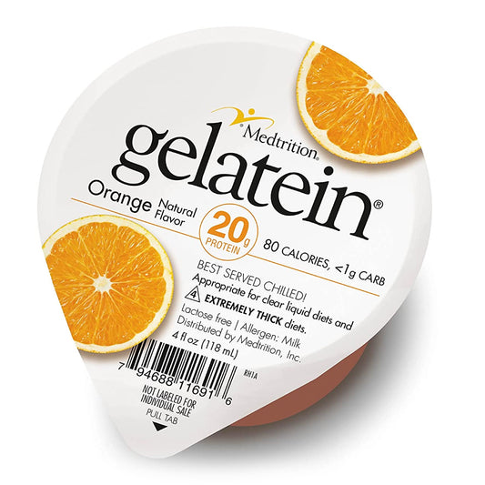 Gelatein® 20 Orange High Protein Gelatin, cup
