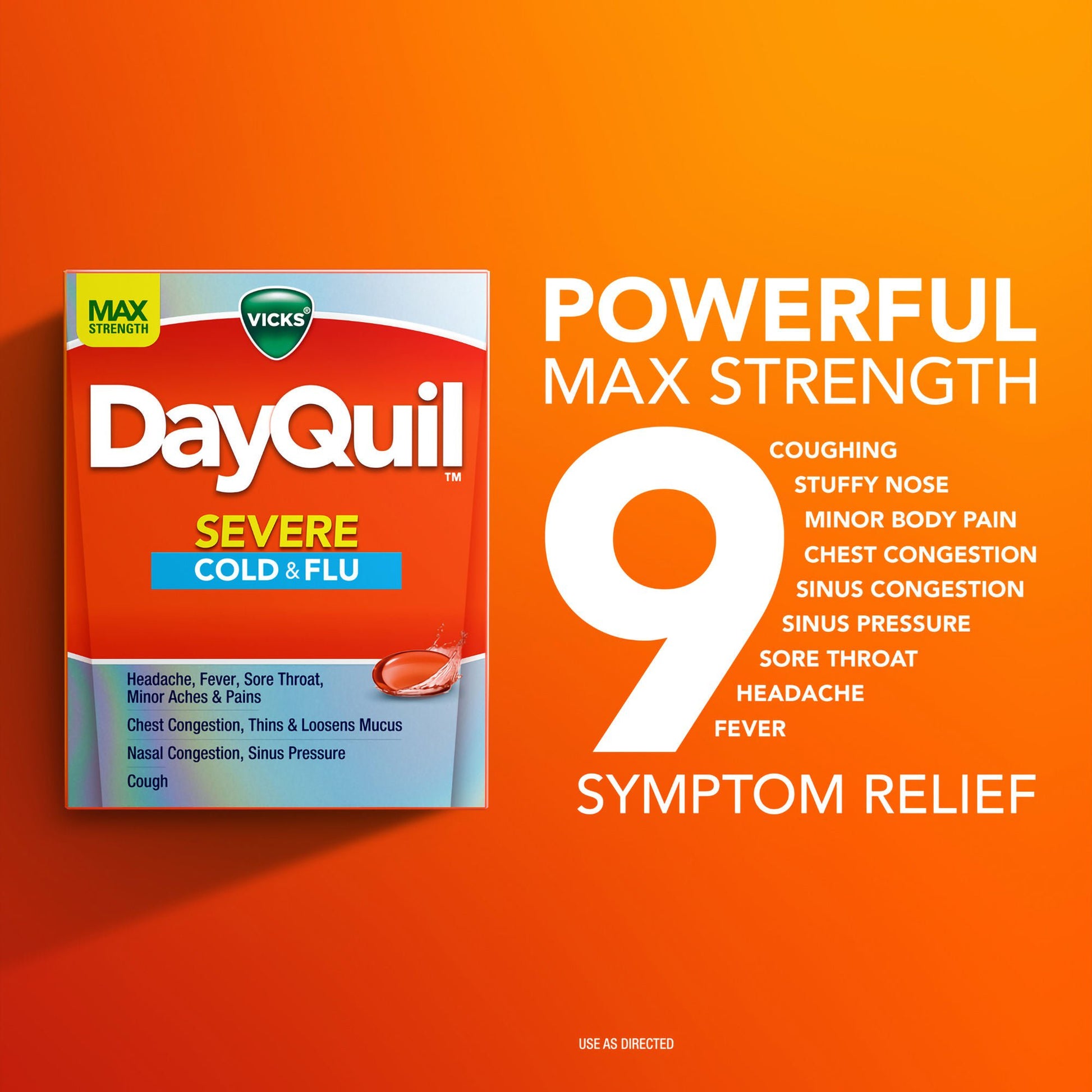 Vicks DayQuil Severe Cold & Flu LiquiCaps