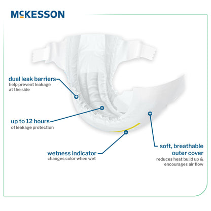 McKesson Baby Diaper, for Children weighing 41+ lbs.
