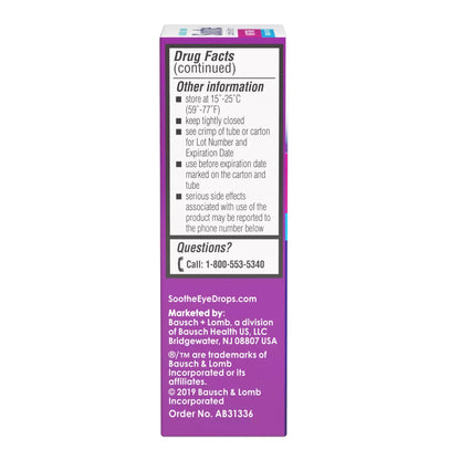 Bausch + Lomb Soothe® Lubricant Eye Ointment Nighttime Dry Eye Therapy