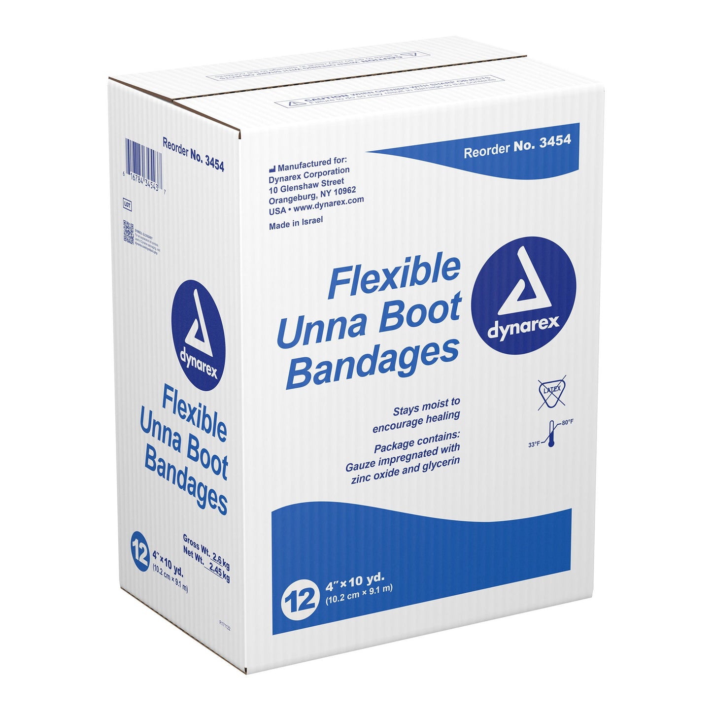 dynarex® Unna Boot with Zinc Oxide