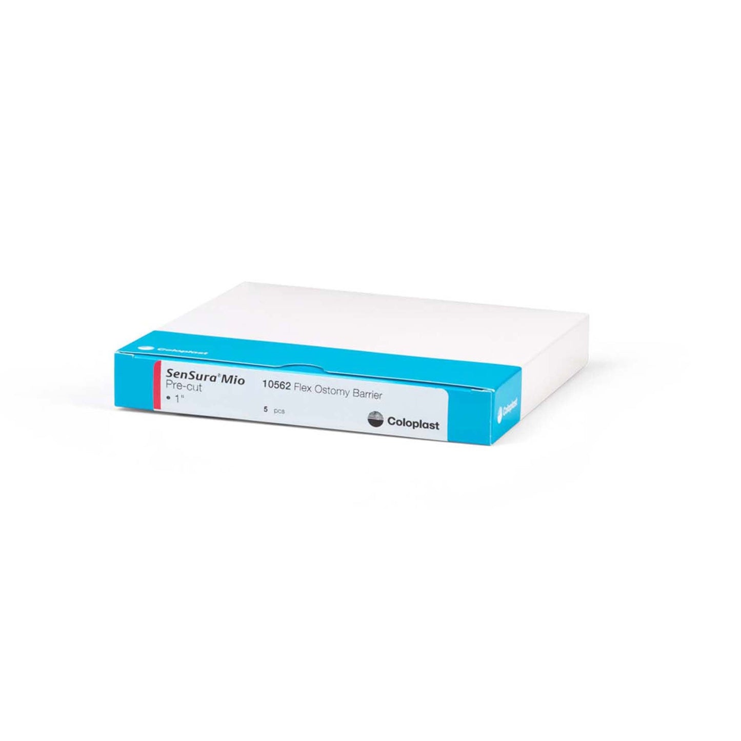 SenSura® Mio Flex Ostomy Barrier, Stoma Opening, Red Color Match