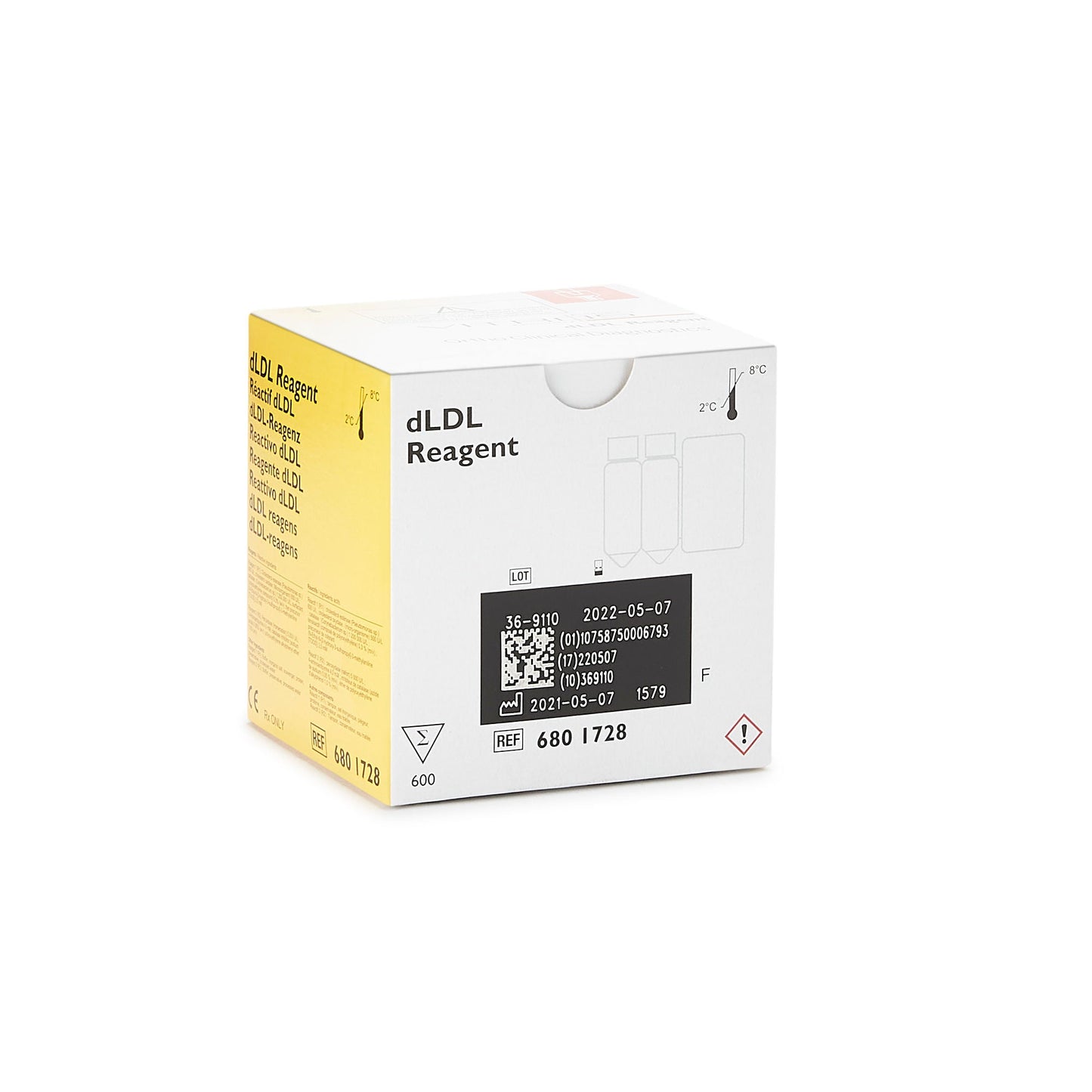 Vitros MicroTip General Chemistry Reagent Direct Low-Density Lipoprotein (LDL) Cholesterol For Vitros Chemistry Systems 6 X 100 Tests