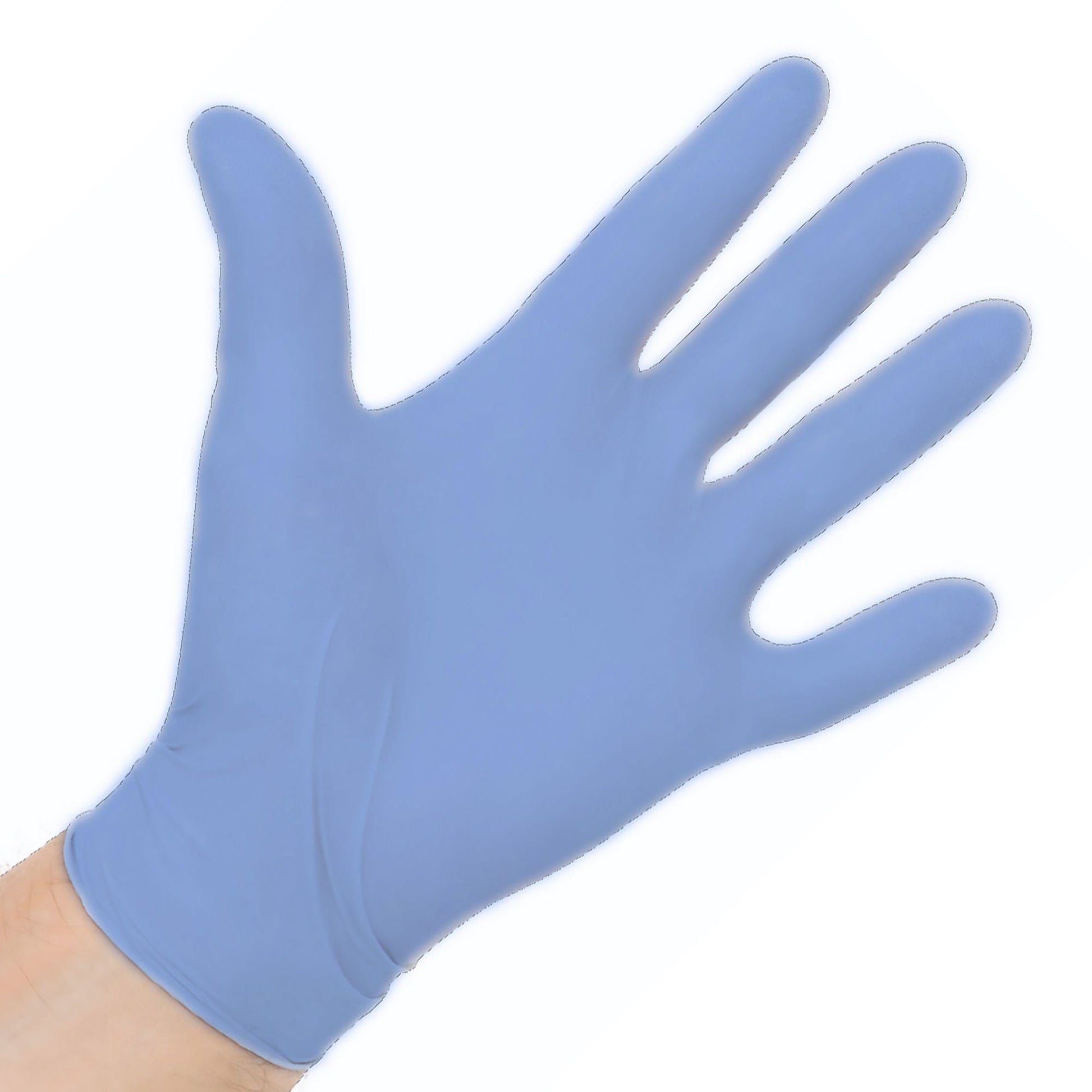 Aquasoft® Nitrile Exam Gloves, Blue - view 4