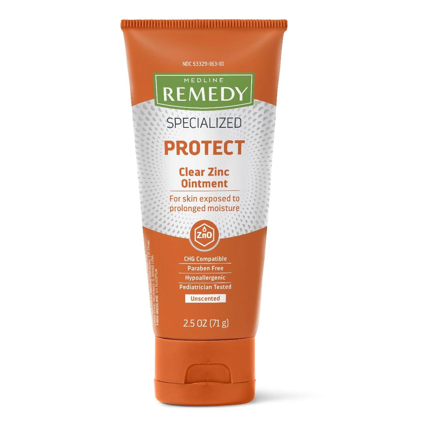 Medline Remedy Specialized Protect Skin Protectant Tube Unscented Ointment CHG Compatible