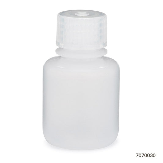 Narrow-Mouth LDPE Bottles, Attached PP Screw Cap — 30–1000 mL, 6–12/Pack | Globe Scientific