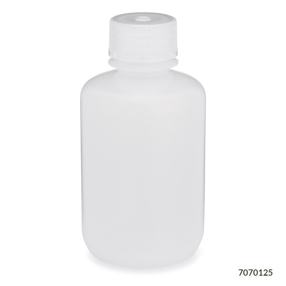 Narrow-Mouth LDPE Bottles, Attached PP Screw Cap — 30–1000 mL, 6–12/Pack | Globe Scientific