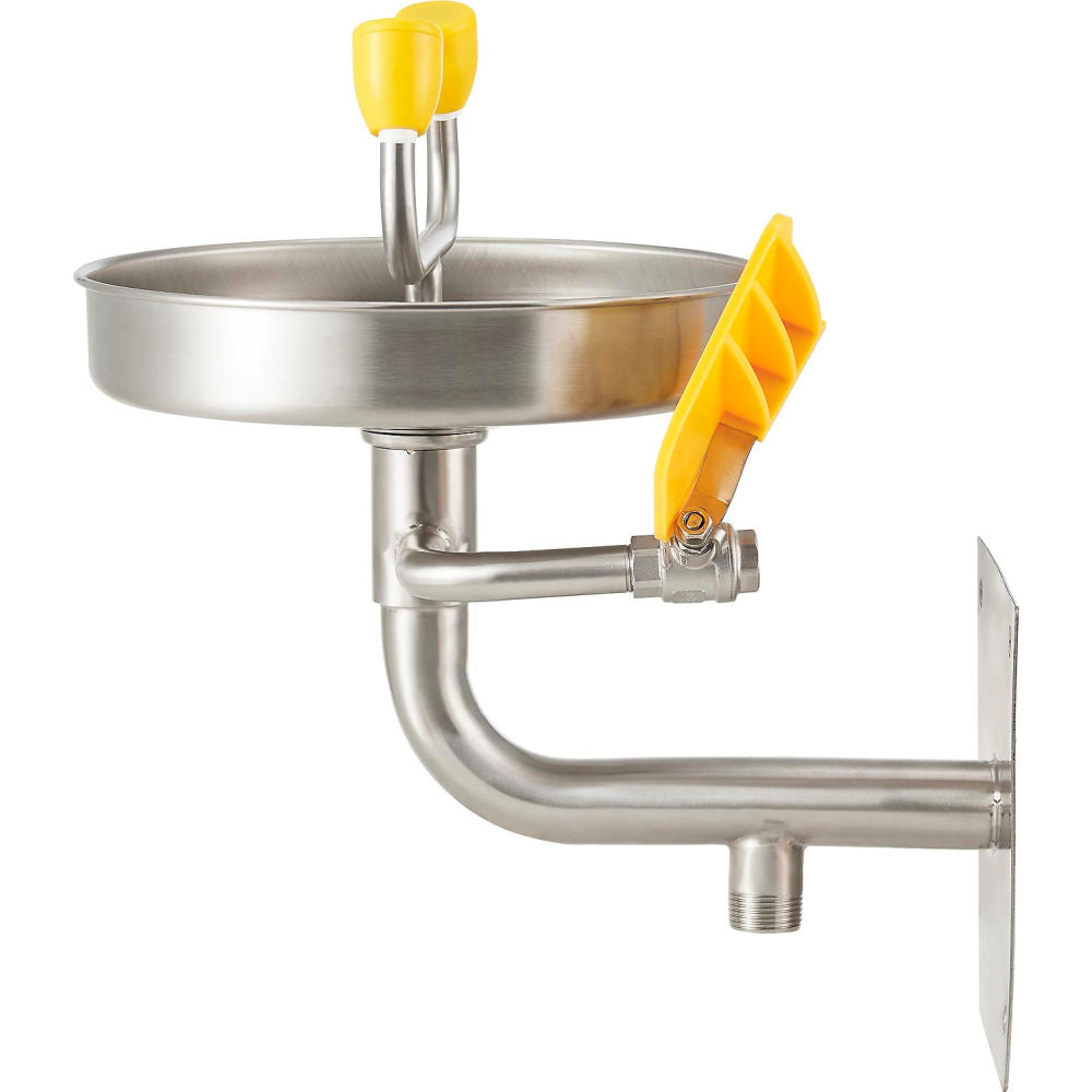 Global Industrial 708381SS Stainless Steel Emergency Eyewash Station — view 2