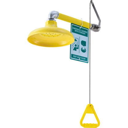 Global Industrial 708384 emergency drench shower