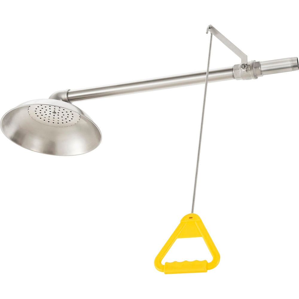 Global Industrial 708384SS emergency drench shower — view 2