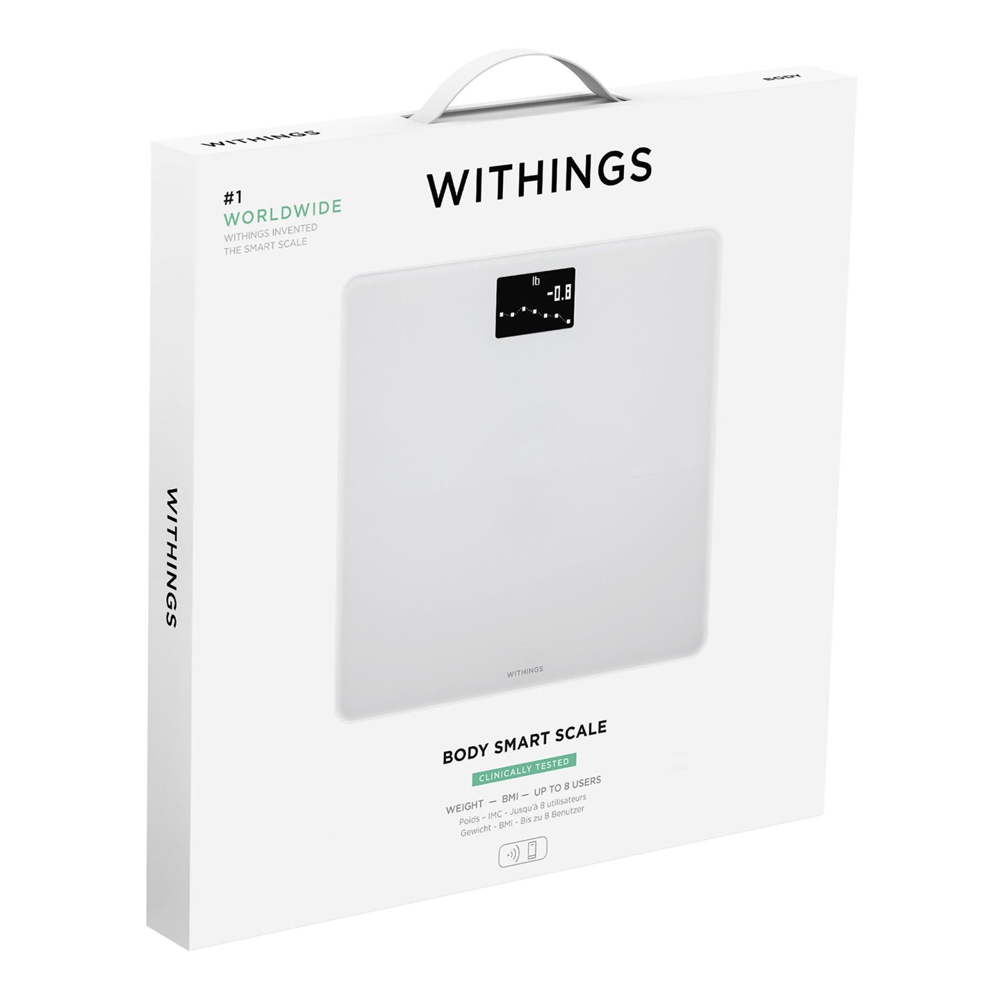 Withings Body Wifi Smart Scale, White