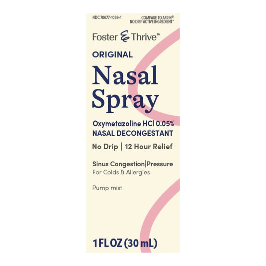 Foster & Thrive™ Oxymetazoline 0.05% Saline Nasal Spray