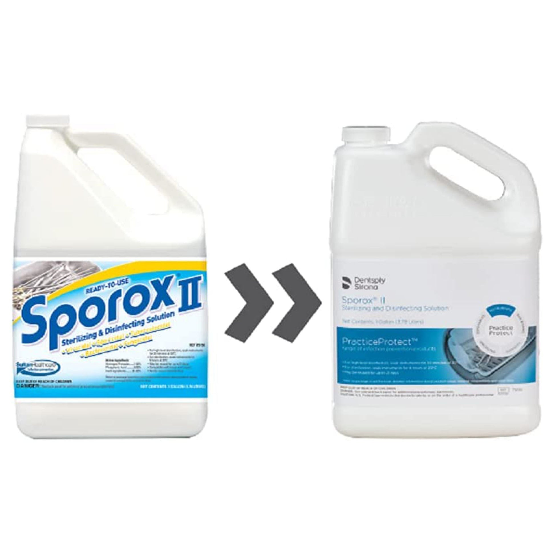 Sporox® II Hydrogen Peroxide High-Level Disinfectant RTU Liquid 1 gal. Jug Reusable - view 2