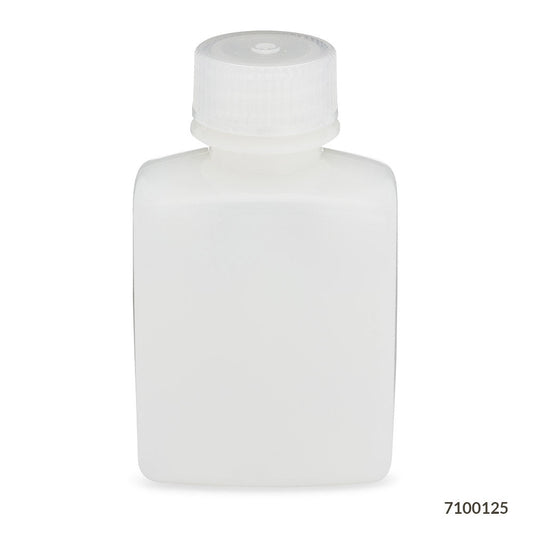 Rectangular HDPE Bottles, PP Screw Cap — 125–1000 mL, 6–12/Pack | Globe Scientific