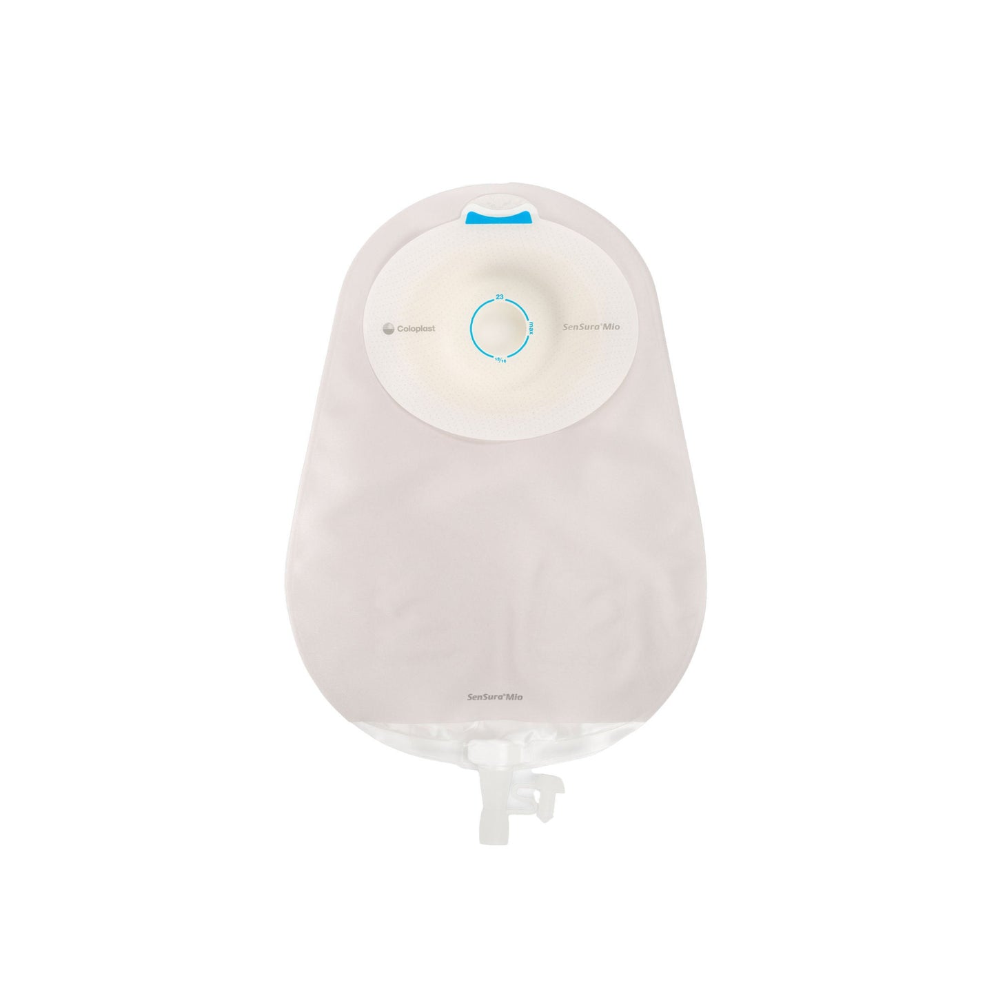SenSura® Mio Convex Light 1-Piece Transparent Urostomy Pouch, Stoma