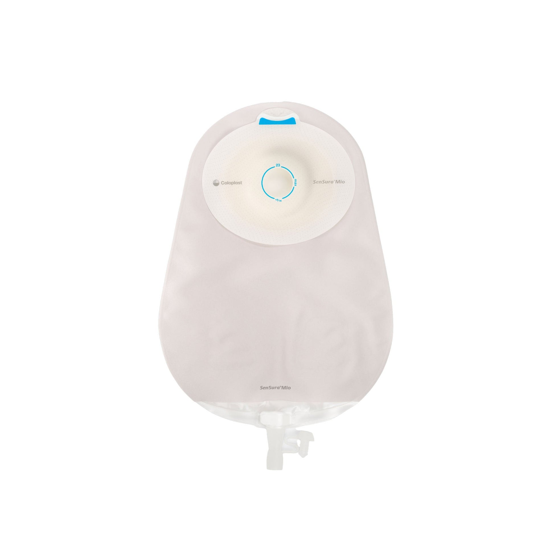 SenSura® Mio Convex Light 1-Piece Transparent Urostomy Pouch, Stoma