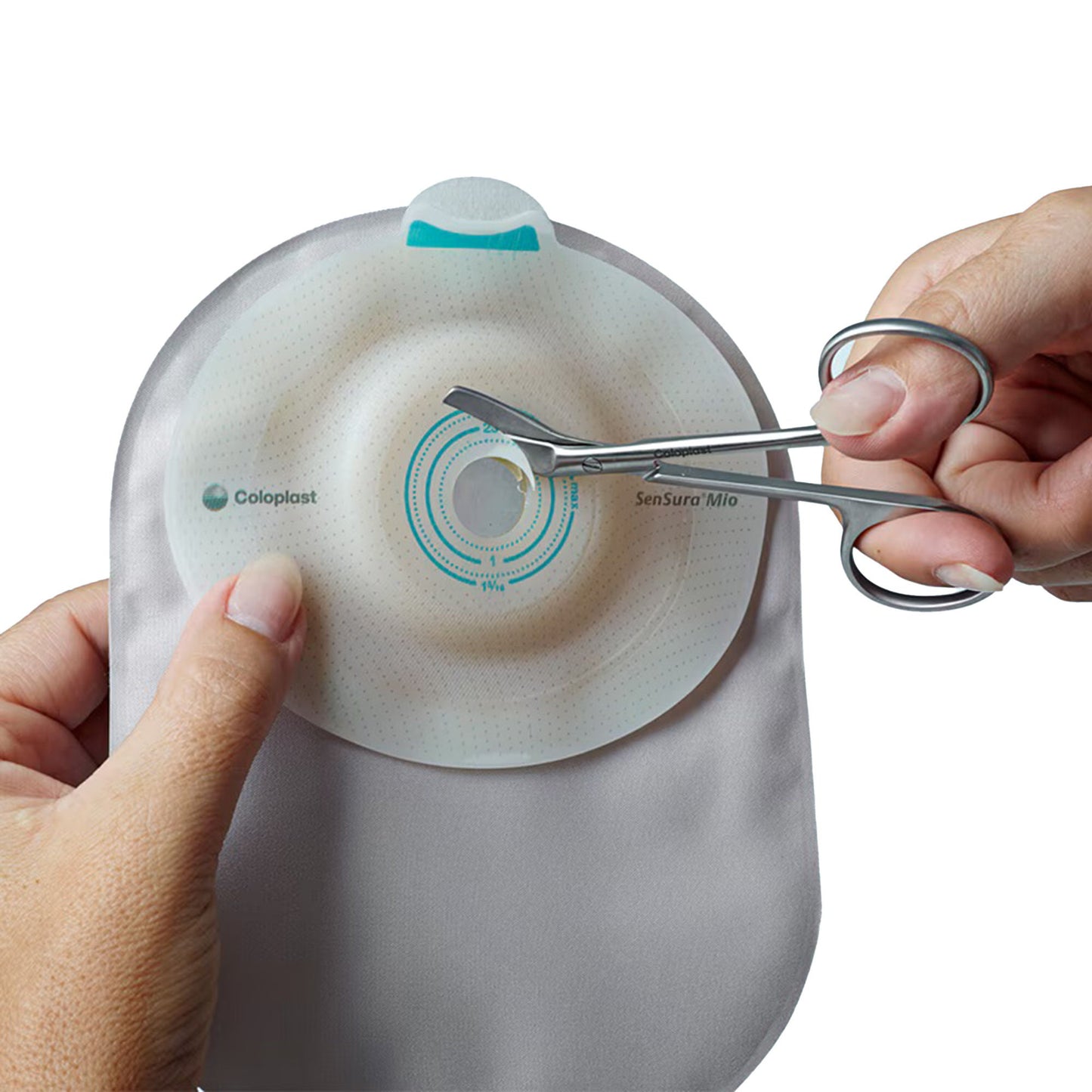 SenSura® Mio Convex Soft 1-Piece Transparent Urostomy Pouch, Stomas