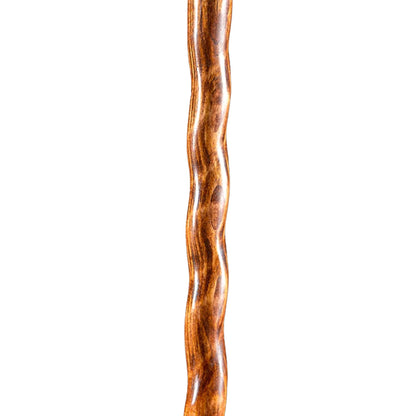 Brazos™ Twisted Pine Handcrafted Walking Stick, 55-Inch