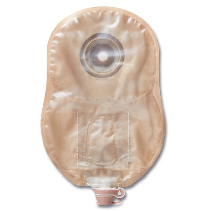 CeraPlus™ One-Piece Convex Beige Urostomy Pouch, Pre-cut to Fit Stomas