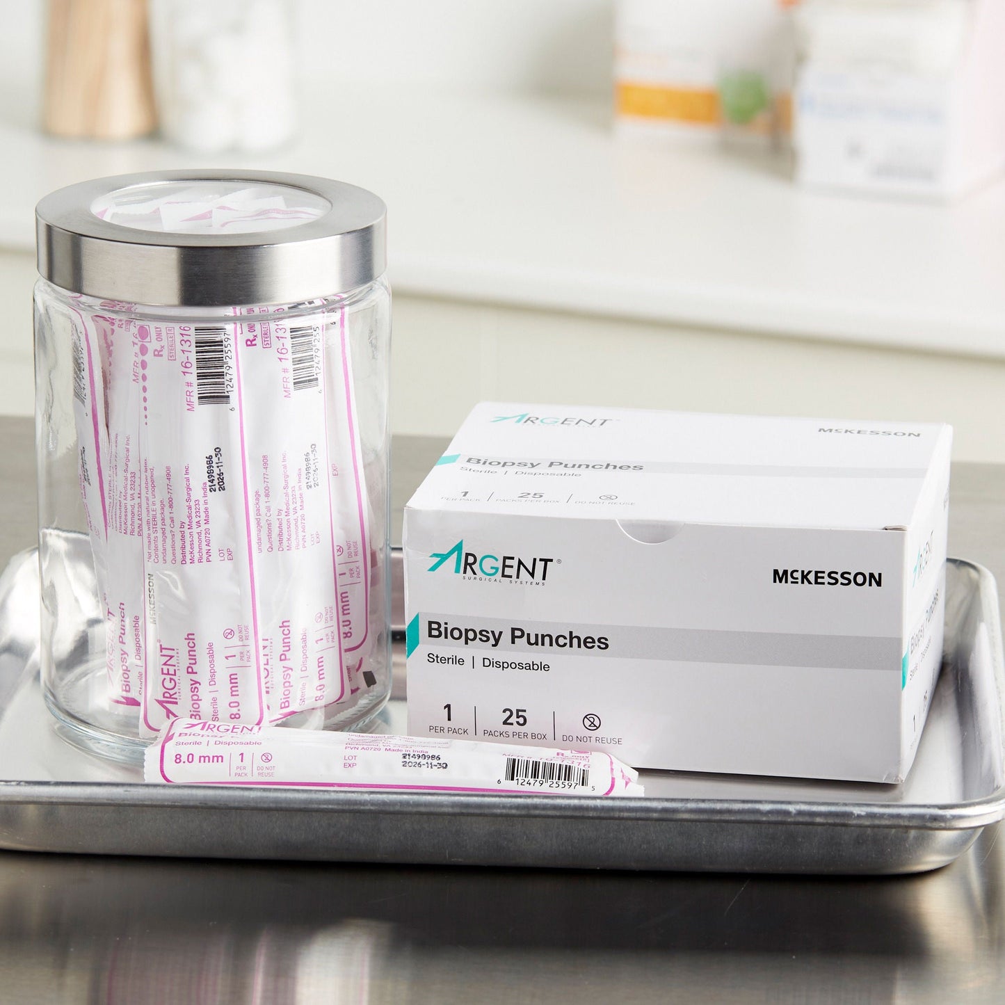 McKesson Argent™ Disposable Biopsy Punches, 8.0 mm - view 8