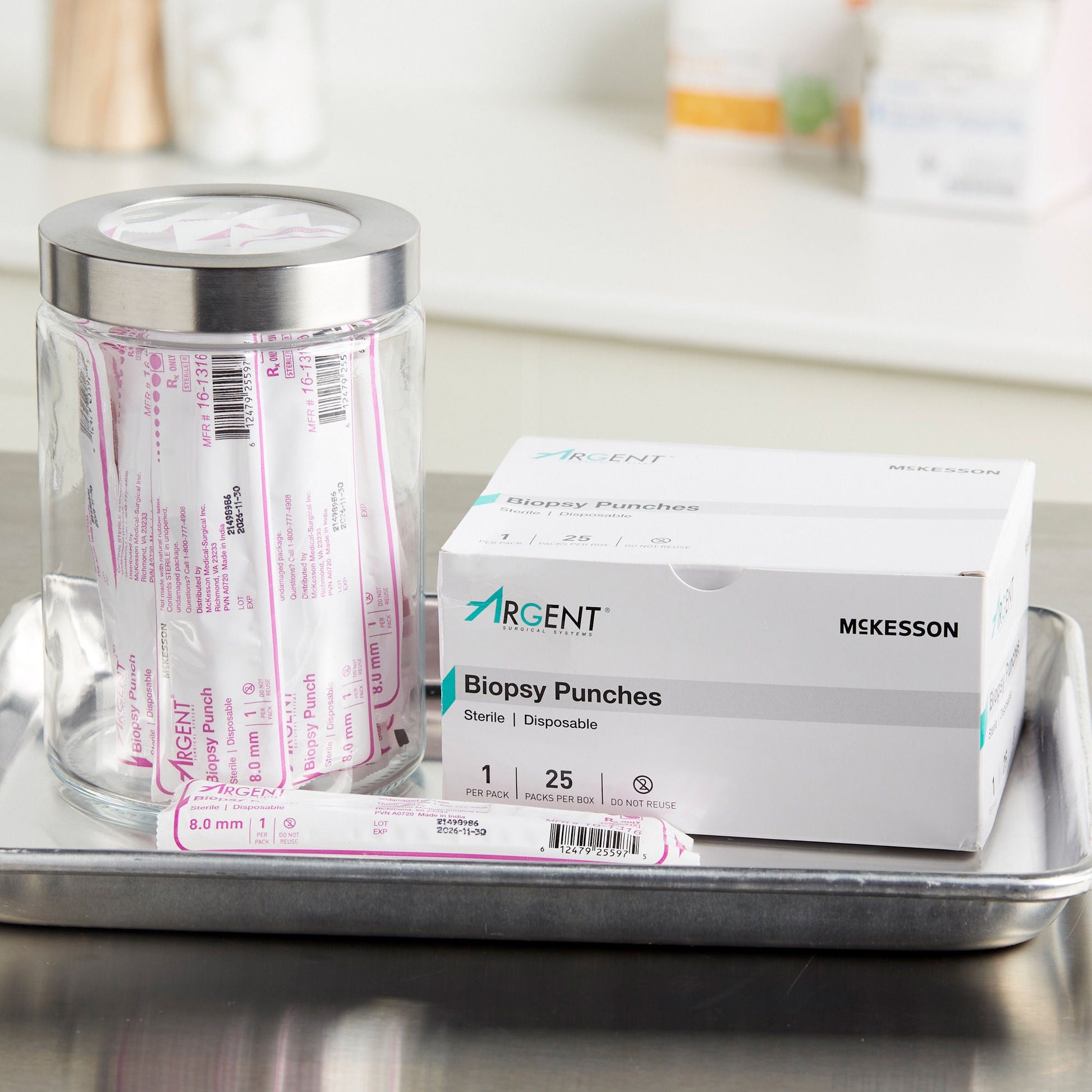 McKesson Argent™ Disposable Biopsy Punches, 8.0 mm - view 8